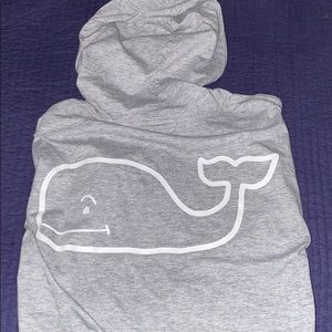 Vineyard Vines Grey Long Sleeve Hoodie Size M